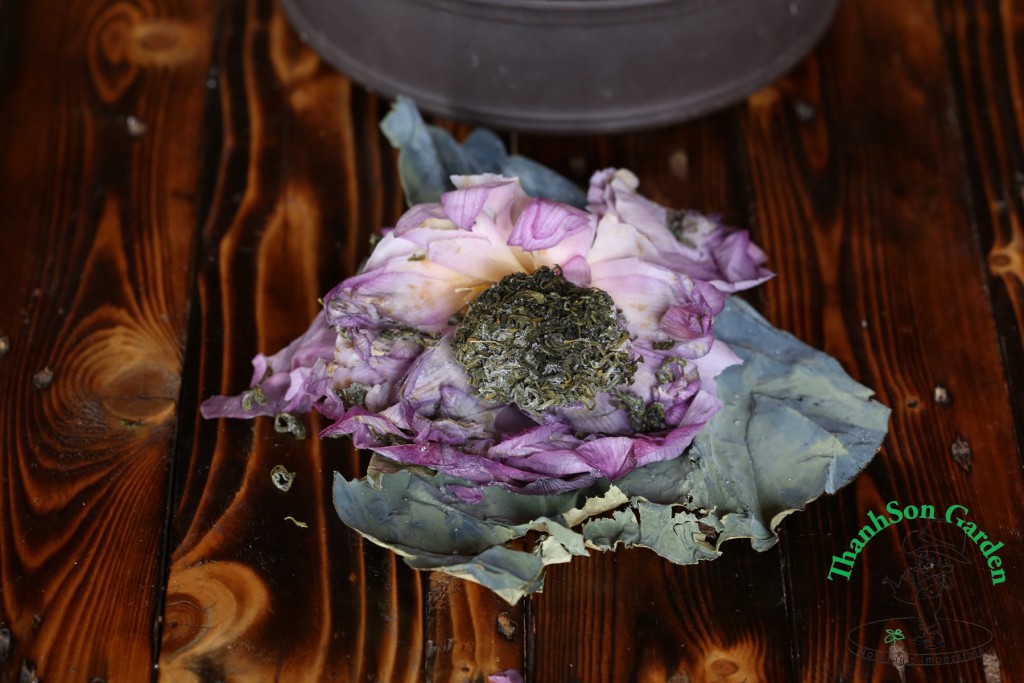 Trà ướp hương sen